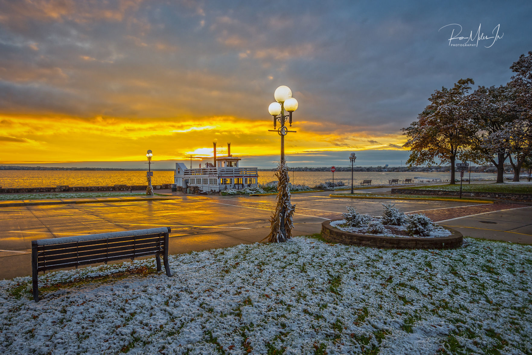 Sunset in Clear Lake
